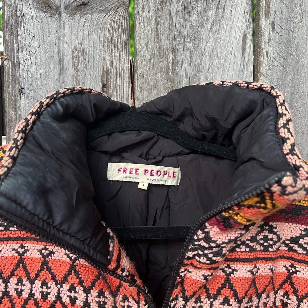 Free People Multicolor Patterned Jacket - image 2